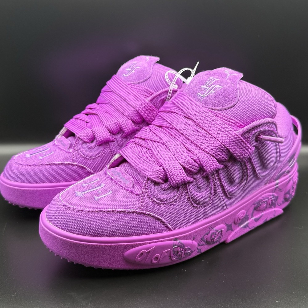 PUMA x LaMelo Ball LaFrancé Purple Sneakers Men's Size 11 311333-02 NEW